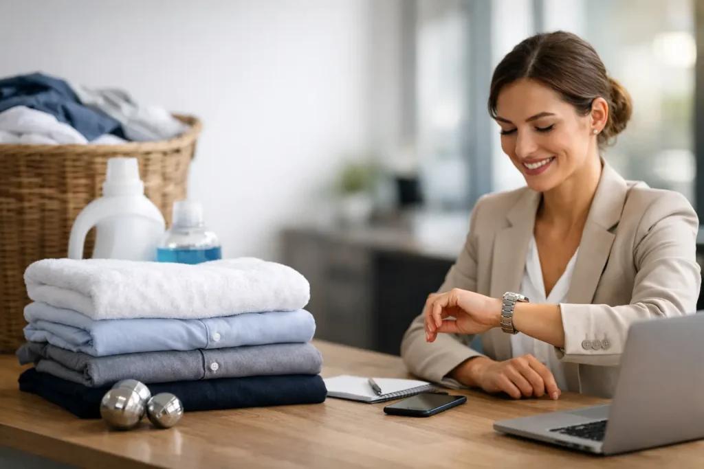 Wash and Fold for Professionals Who Need Time Back