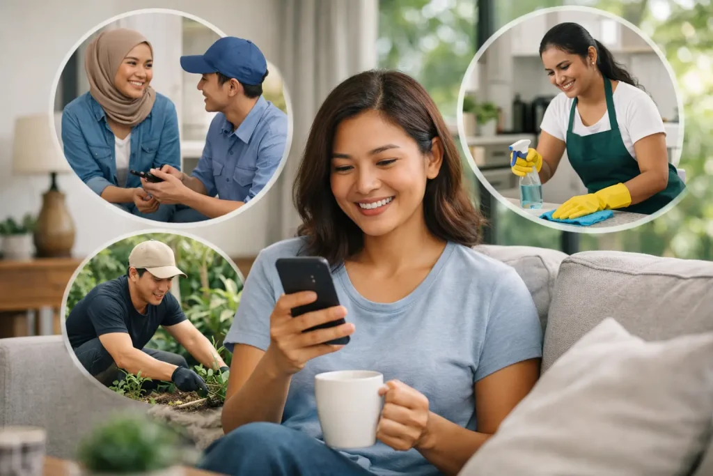 How a Home Services App Simplifies Your Week