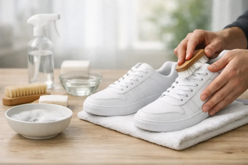 How to Clean White Sneakers Without Ruining Them
