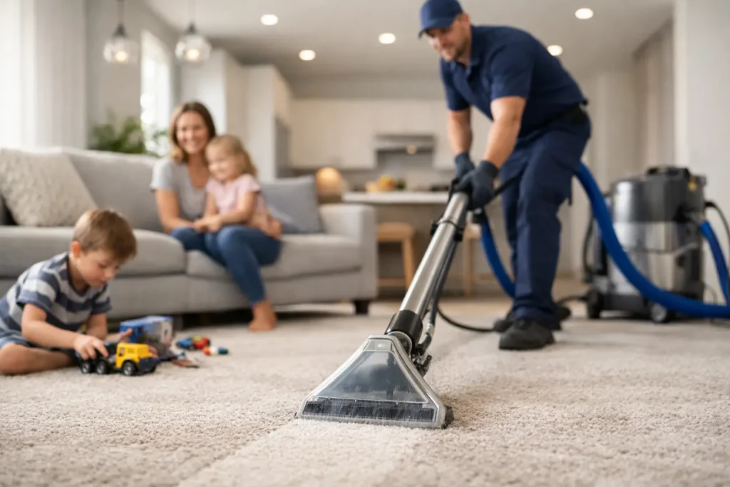 Carpet Cleaning Service for Busy Households